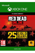 RED DEAD REDEMPTION 2 Online 25 Gold Bars (Xbox One)