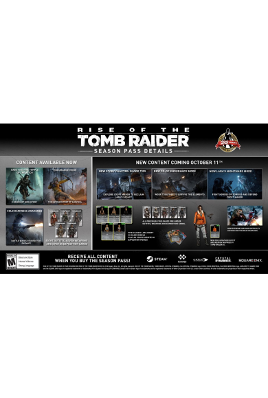 Rise Of The Tomb Raider - Season Pass (DLC)
