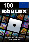 Roblox Gift Card 100 Robux (Europe)