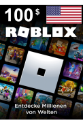 Roblox Gift Card 100$ (USD) (USA)