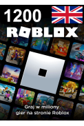Roblox Gift Card 1200 Robux (UK - United Kingdom)