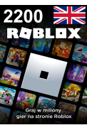 Roblox Gift Card 2200 Robux (UK - United Kingdom)