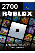 Roblox Gift Card 2700 Robux (Europe)