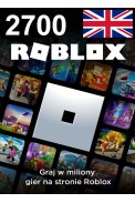 Roblox Gift Card 2700 Robux (UK - United Kingdom)