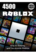 Roblox Gift Card 4500 Robux (Global)