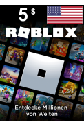 Roblox Gift Card 5$ (USD) (USA)