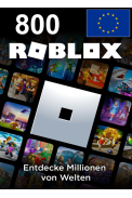 Roblox Gift Card 800 Robux (Europe)