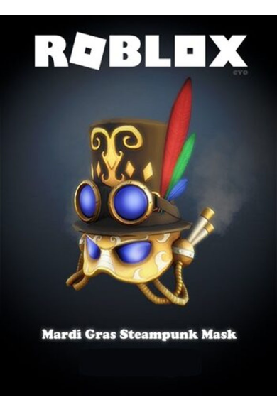 Roblox - Mardi Gras Steampunk Mask (DLC)