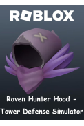 Roblox - Raven Hunter Hood - Tower Defense Simulator (DLC)