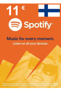 Spotify Gift Card 11€ (EUR) (Finland)