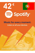 Spotify Gift Card 42€ (EUR) (Portugal)