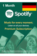Spotify Premium Subscription 1 Month (DE)