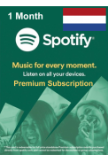 Spotify Premium Subscription 1 Month (NL)