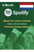 Spotify Premium Subscription 6 Month (NL)