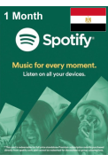Spotify Subscription 1 Month (Egypt)