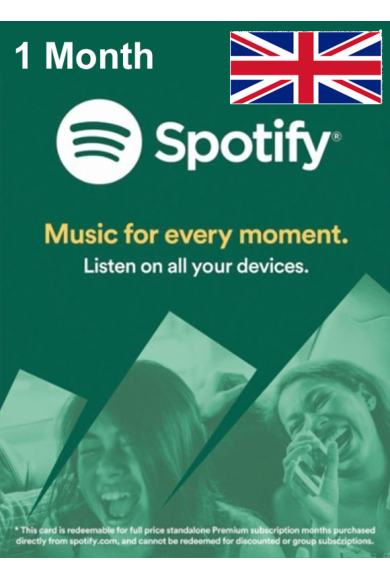 Spotify Subscription 1 Month (UK - United Kingdom)