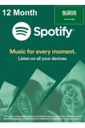 Spotify Subscription 12 Month (Saudi Arabia)