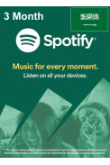 Spotify Subscription 3 Month (Saudi Arabia)