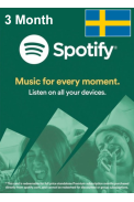 Spotify Subscription 3 Month (Sweden)