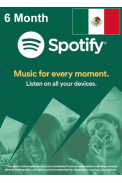 Spotify Subscription 6 Month (Mexico)