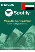 Spotify Subscription 6 Month (United Arab Emirates - UAE)