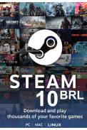 Steam Wallet - Gift Card 10 (BRL) (Brazil)