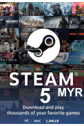 Steam Wallet - Gift Card 5 (MYR) (Malaysia)