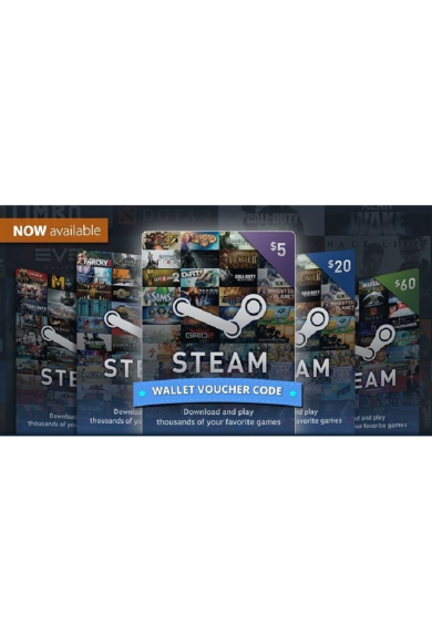 Steam Wallet - Gift Card 60000 (IDR) (Indonesia)