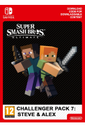 Super Smash Bros. Ultimate - Challenger Pack 7: Steve & Alex (DLC) (Switch)