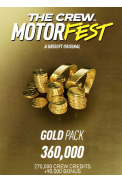The Crew Motorfest Gold Pack (360,000 Crew Credits)