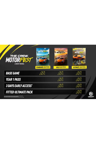 The Crew Motorfest - Gold Edition (Xbox ONE / Series X|S) (UK)
