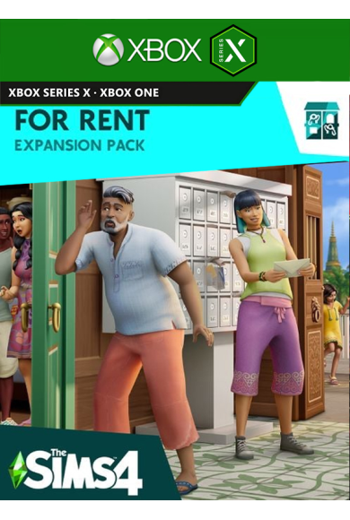 The Sims: 4 For Rent Expansion Pack (DLC) (Xbox ONE / Series X|S)