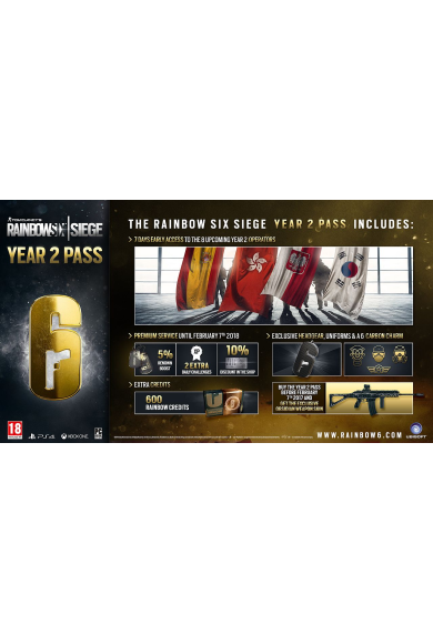 Tom Clancy's Rainbow Six Siege Season Pass Year 2 (Xbox One)