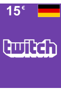 Twitch Gift Card 15€ (EUR) (Germany)