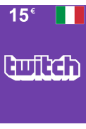 Twitch Gift Card 15€ (EUR) (Italy)