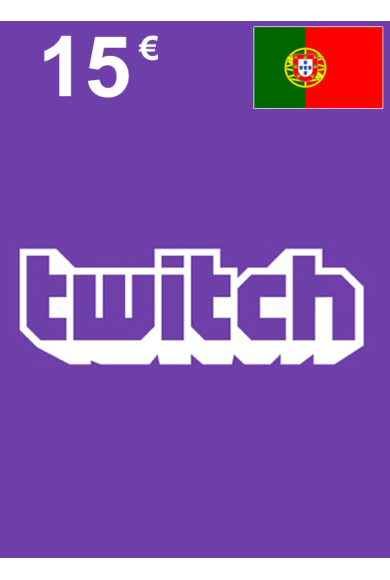 Twitch Gift Card 15€ (EUR) (Portugal)
