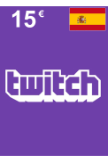 Twitch Gift Card 15€ (EUR) (Spain)