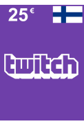 Twitch Gift Card 25€ (EUR) (Finland)