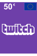Twitch Gift Card 50€ (EUR) (Europe)