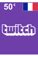 Twitch Gift Card 50€ (EUR) (France)