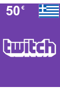 Twitch Gift Card 50€ (EUR) (Greece)