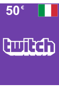 Twitch Gift Card 50€ (EUR) (Italy)