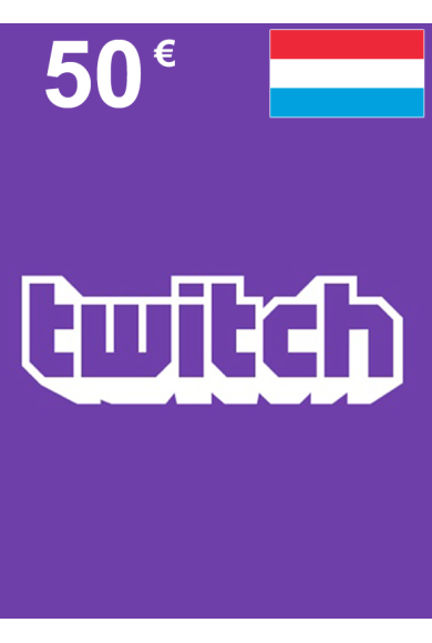 Twitch Gift Card 50€ (EUR) (Luxembourg)