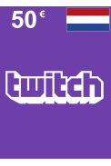 Twitch Gift Card 50€ (EUR) (Netherlands)