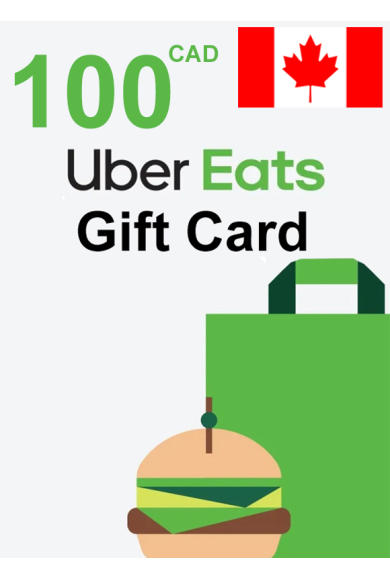 Uber Eats Gift Card 100 (CAD) (Canada)