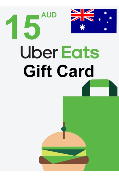 Uber Eats Gift Card 15 (AUD) (Australia)