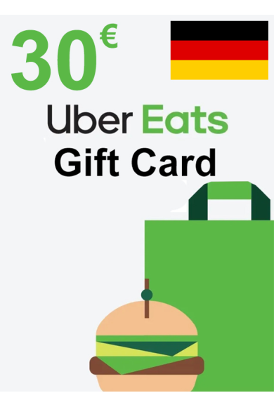 Uber Eats Gift Card 30€ (EUR) (Germany)