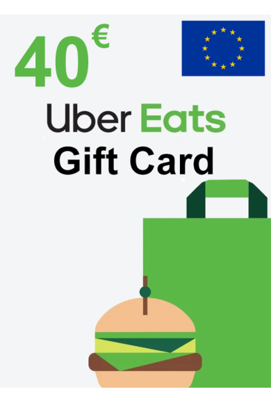 Uber Eats Gift Card 40€ (EUR) (Europe)