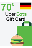 Uber Eats Gift Card 70€ (EUR) (Germany)
