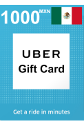 Uber Gift Card 1000 (MXN) (Mexico)